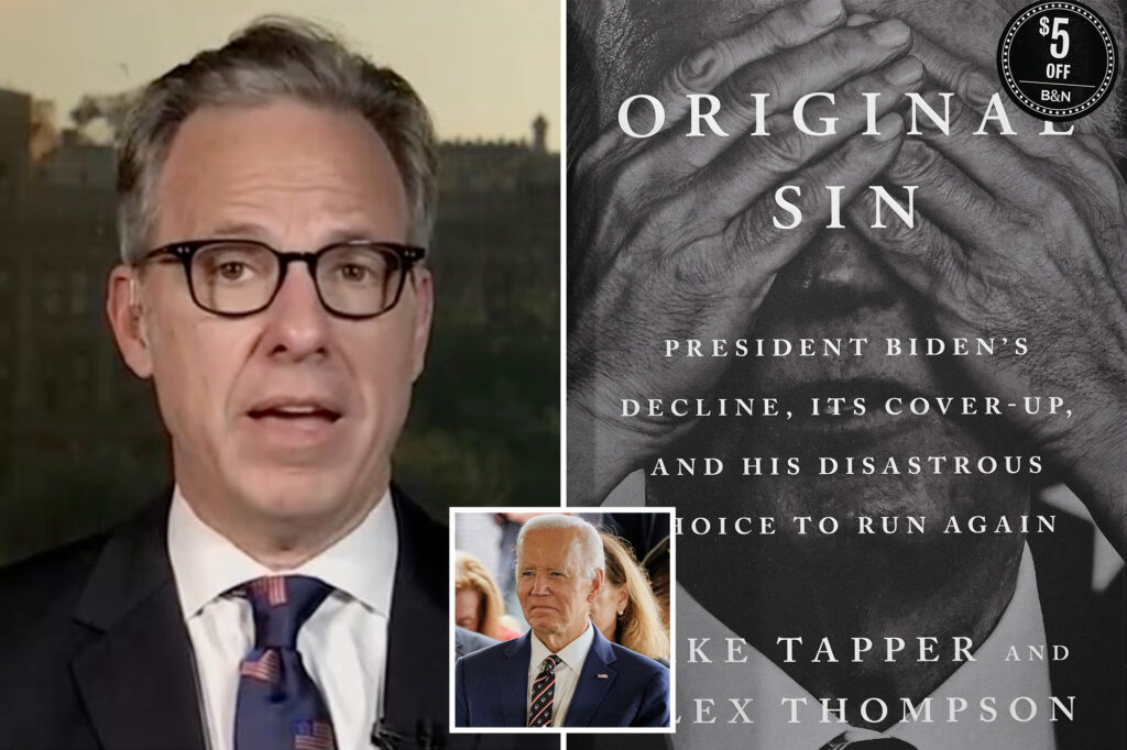 Jake Tapper started to C-span while connecting the book to Biden's Decline: "I really don't like"