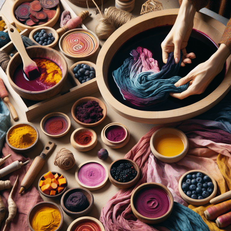 Mastering DIY Natural Dyeing Techniques for Unique Fabrics
