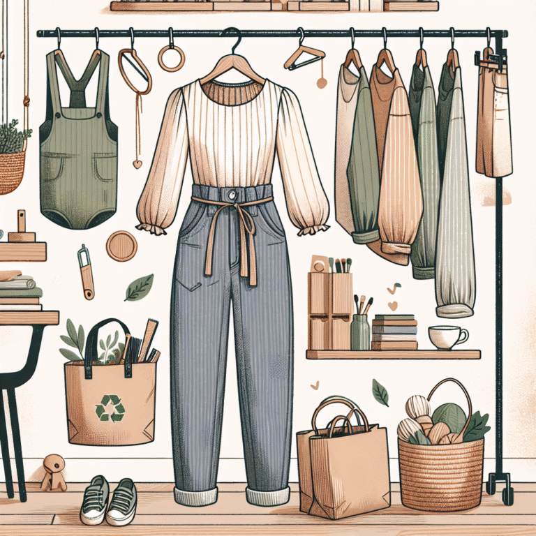 eco-friendly outfit ideas for busy moms