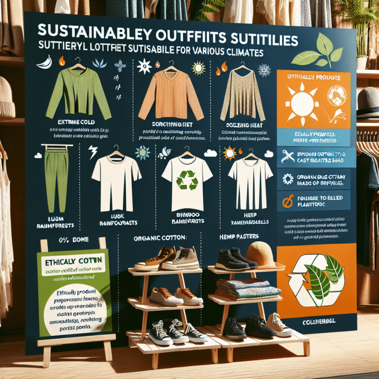 seasonal sustainable outfit guides for every climate
