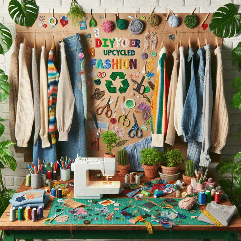 DIY Upcycled Fashion Projects for a Greener Wardrobe