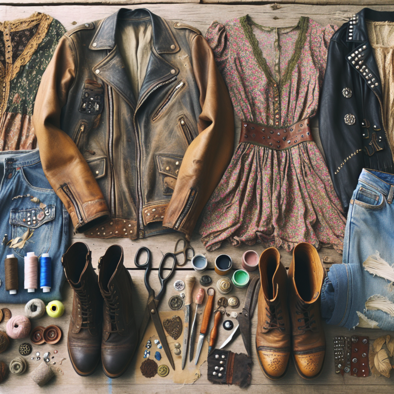 Thrift Store Finds: DIY Clothing Makeover Inspirations