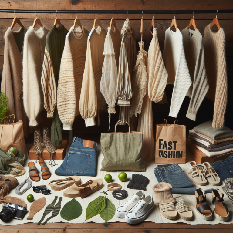 mixing eco-friendly pieces with fast fashion without compromising style